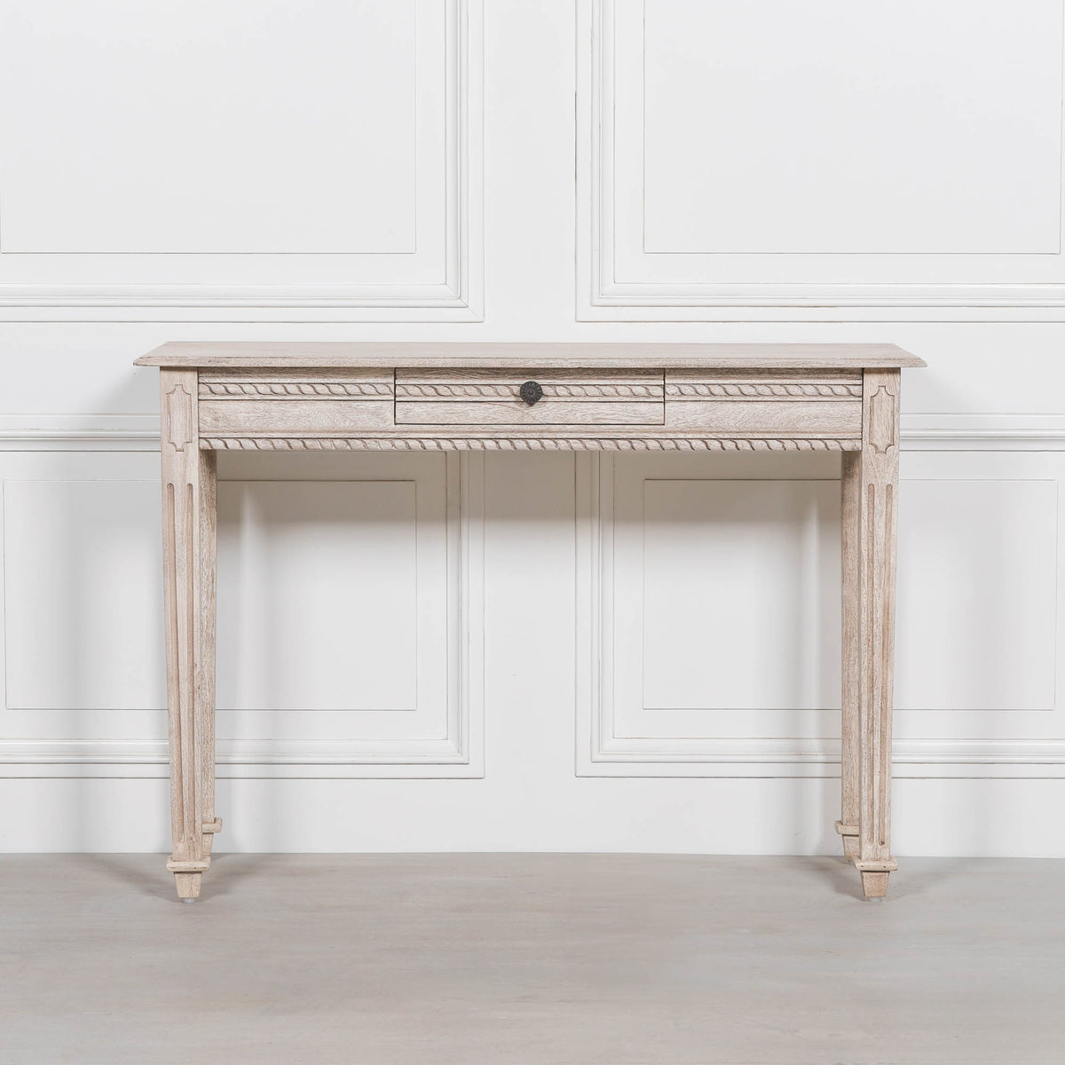 Kensington Carved Dressing Table – Acacia Wood