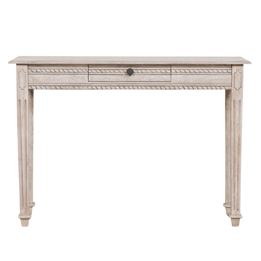 Kensington Carved Dressing Table – Acacia Wood