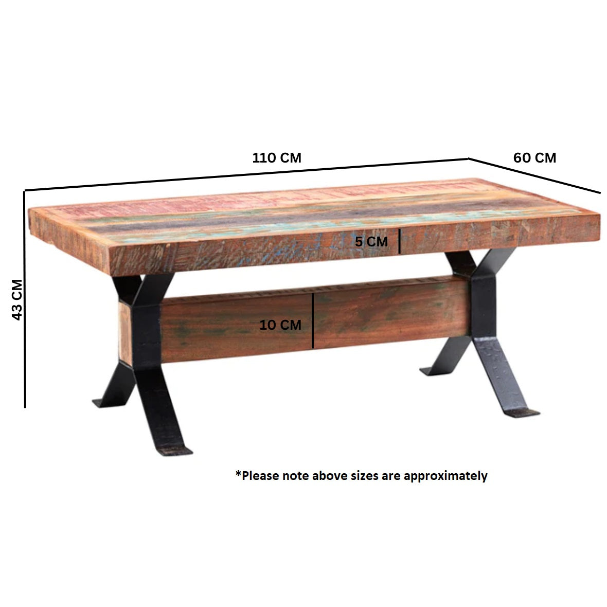 Origin Coffee Table – Reclaimed Wood
