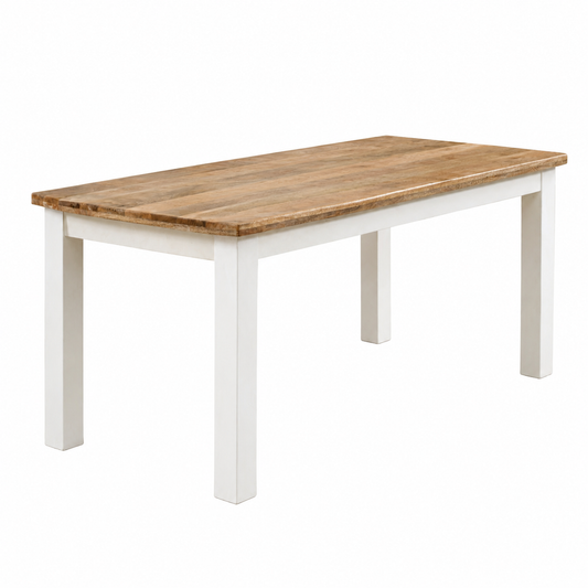 Aangan Dining Table – Solid Mango Wood