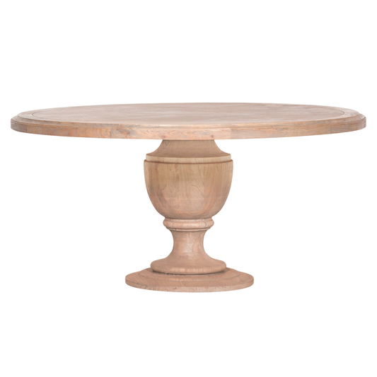 Hatherleigh Round Dining Table 162cm – Rustic Mango Wood
