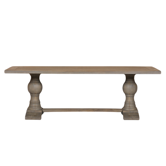 Elmsworth Rectangular Dining Table 240cm – Rustic Mango Wood