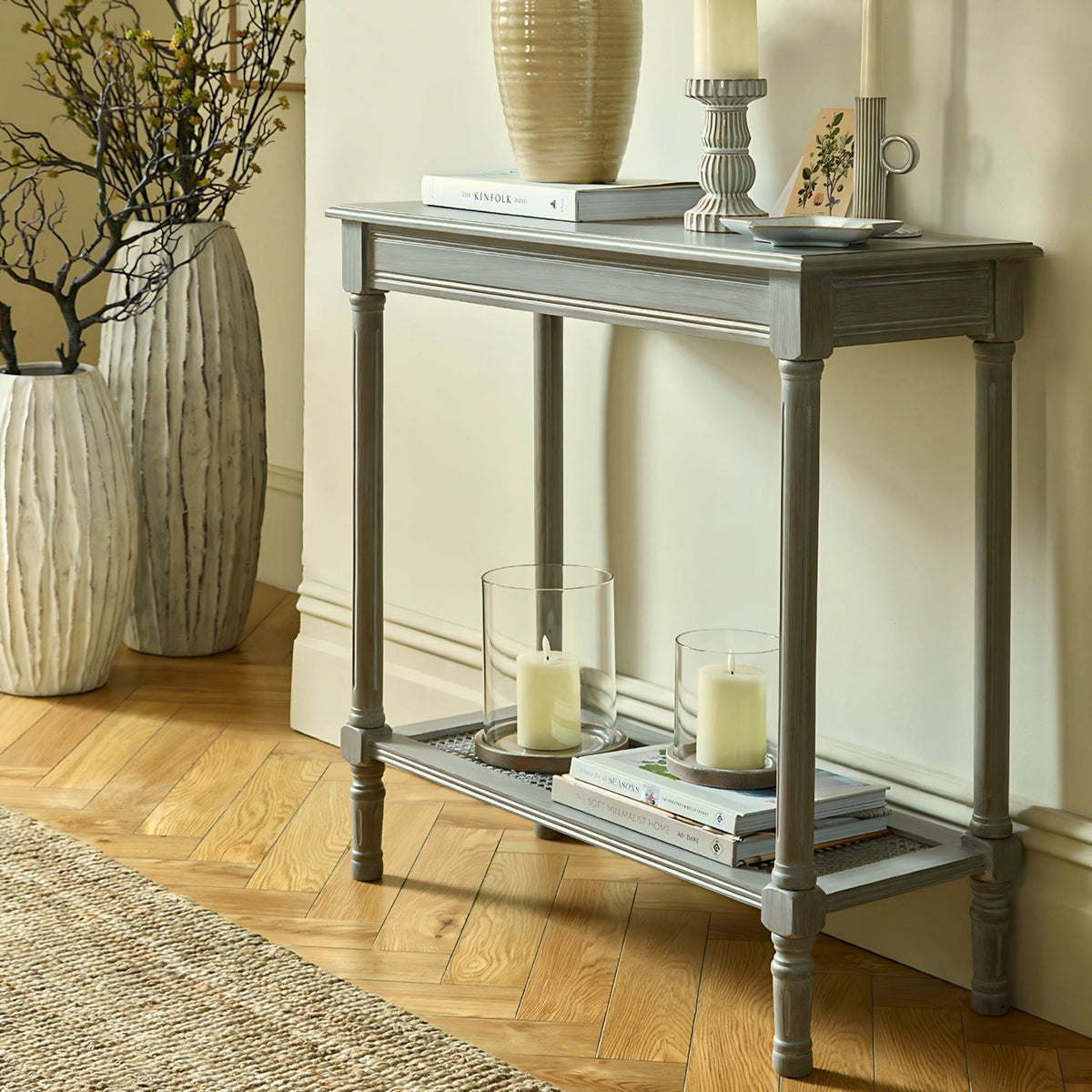 Fairbourne Rattan Compact Console Table