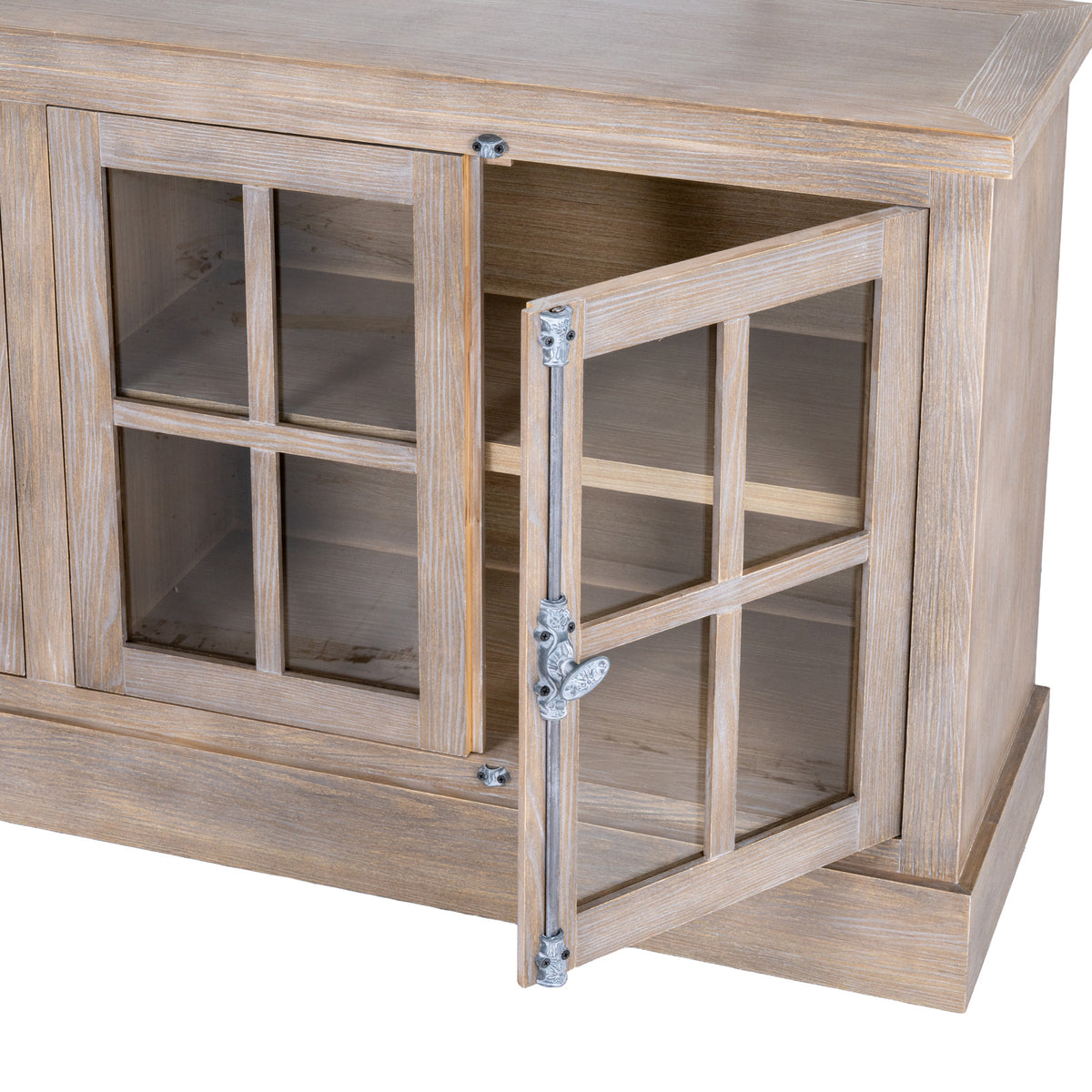 Haldon Four Door Glazed Sideboard