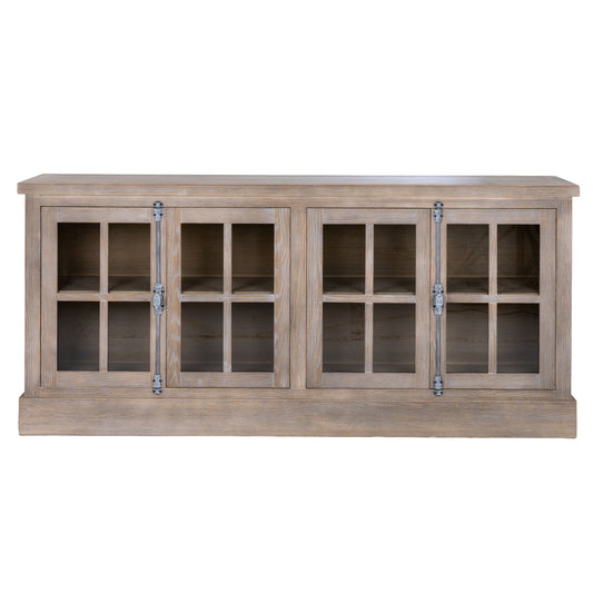 Haldon Four Door Glazed Sideboard