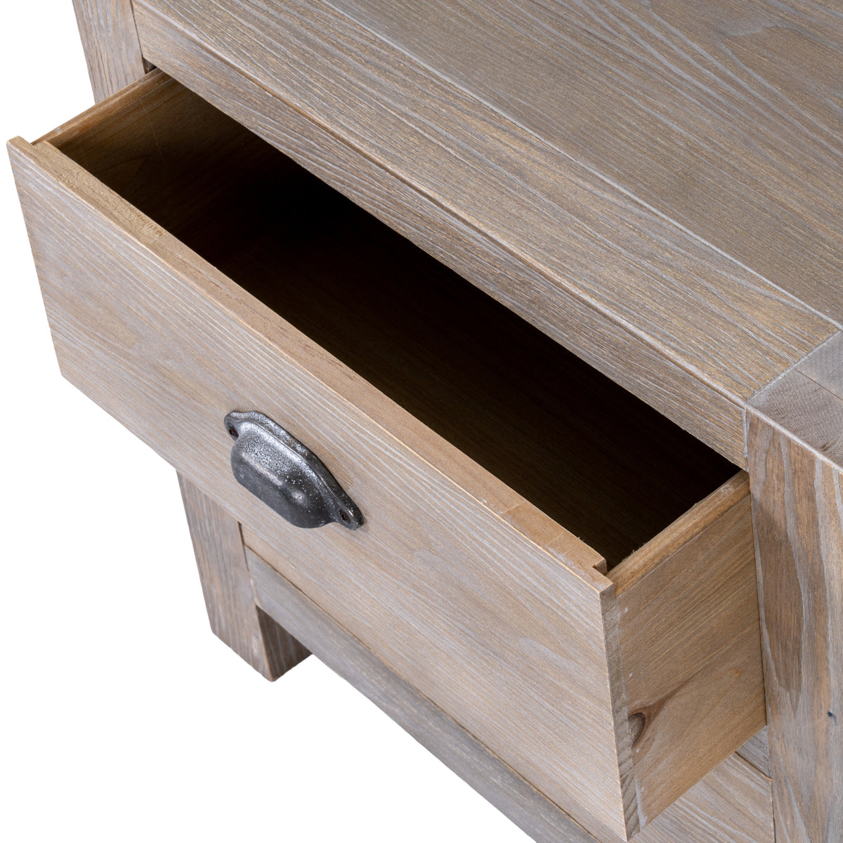 Haldon Two Drawer Bedside Table