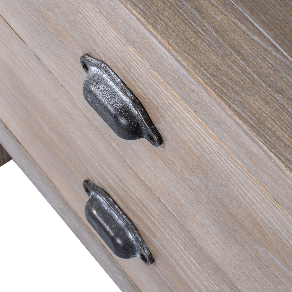 Haldon Two Drawer Bedside Table