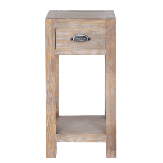 Haldon Tall One Drawer Lamp Table