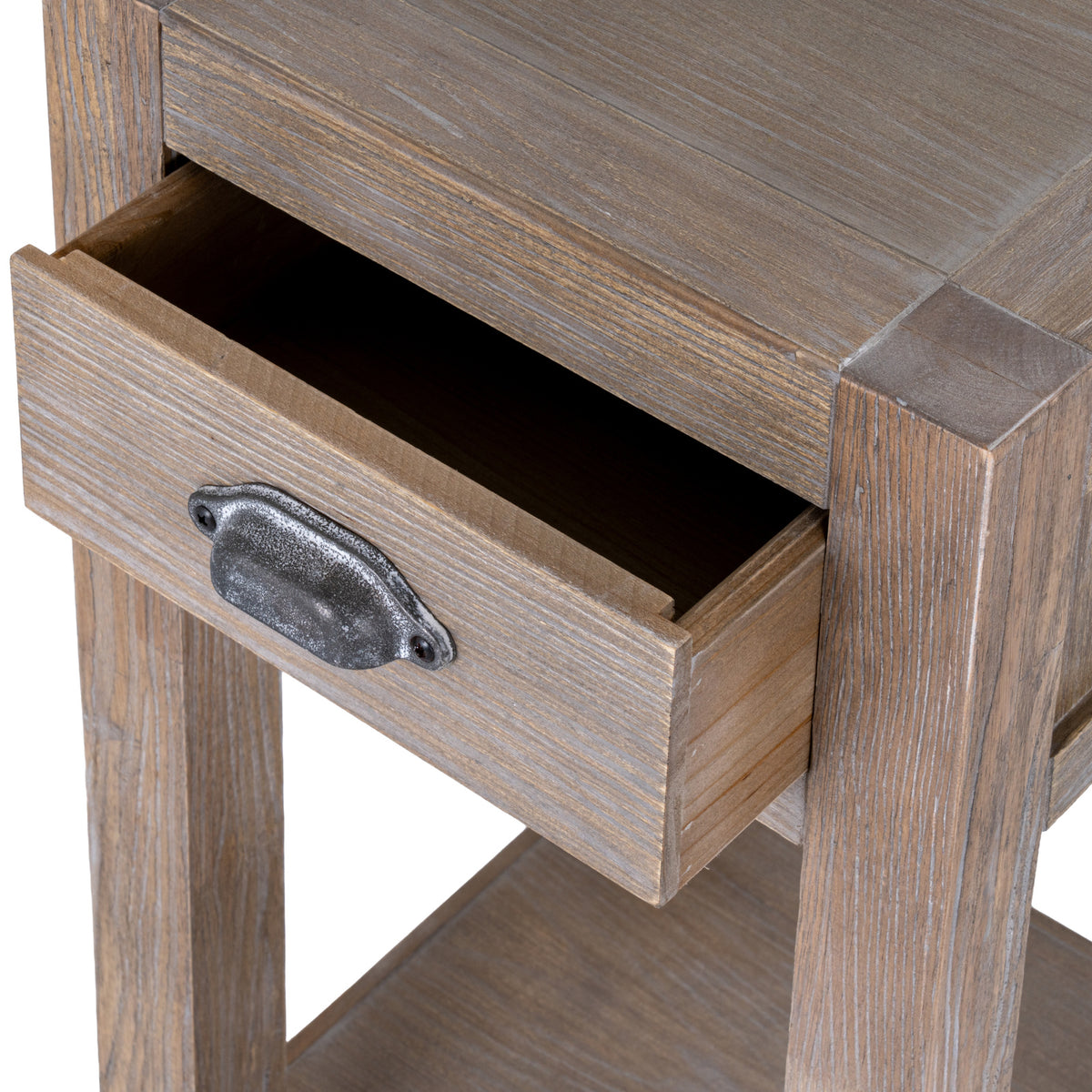 Haldon Tall One Drawer Lamp Table