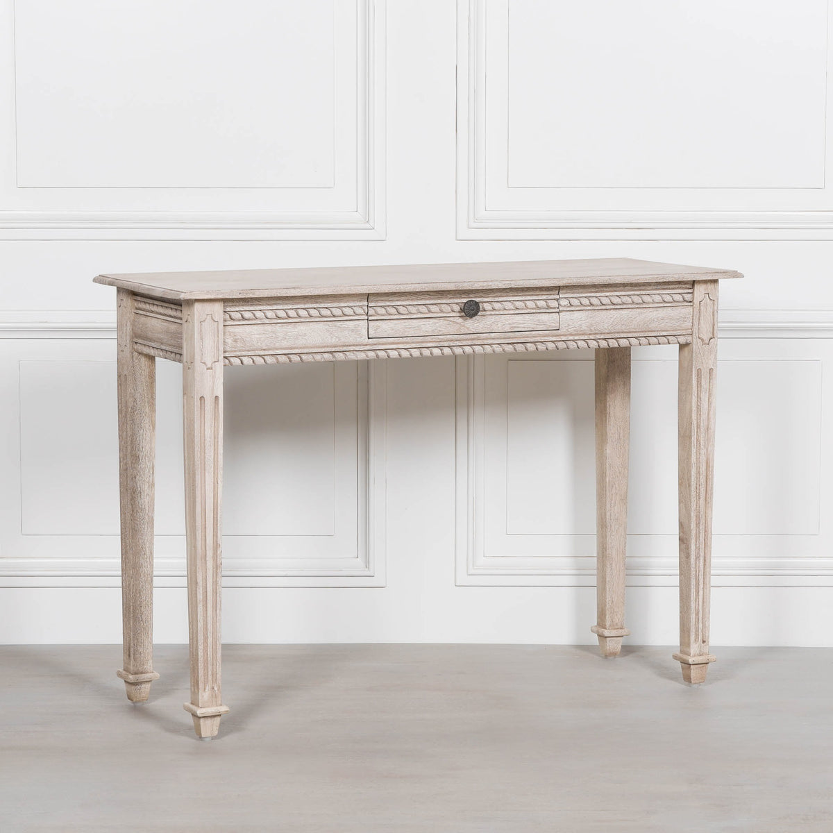 Kensington Carved Dressing Table – Acacia Wood