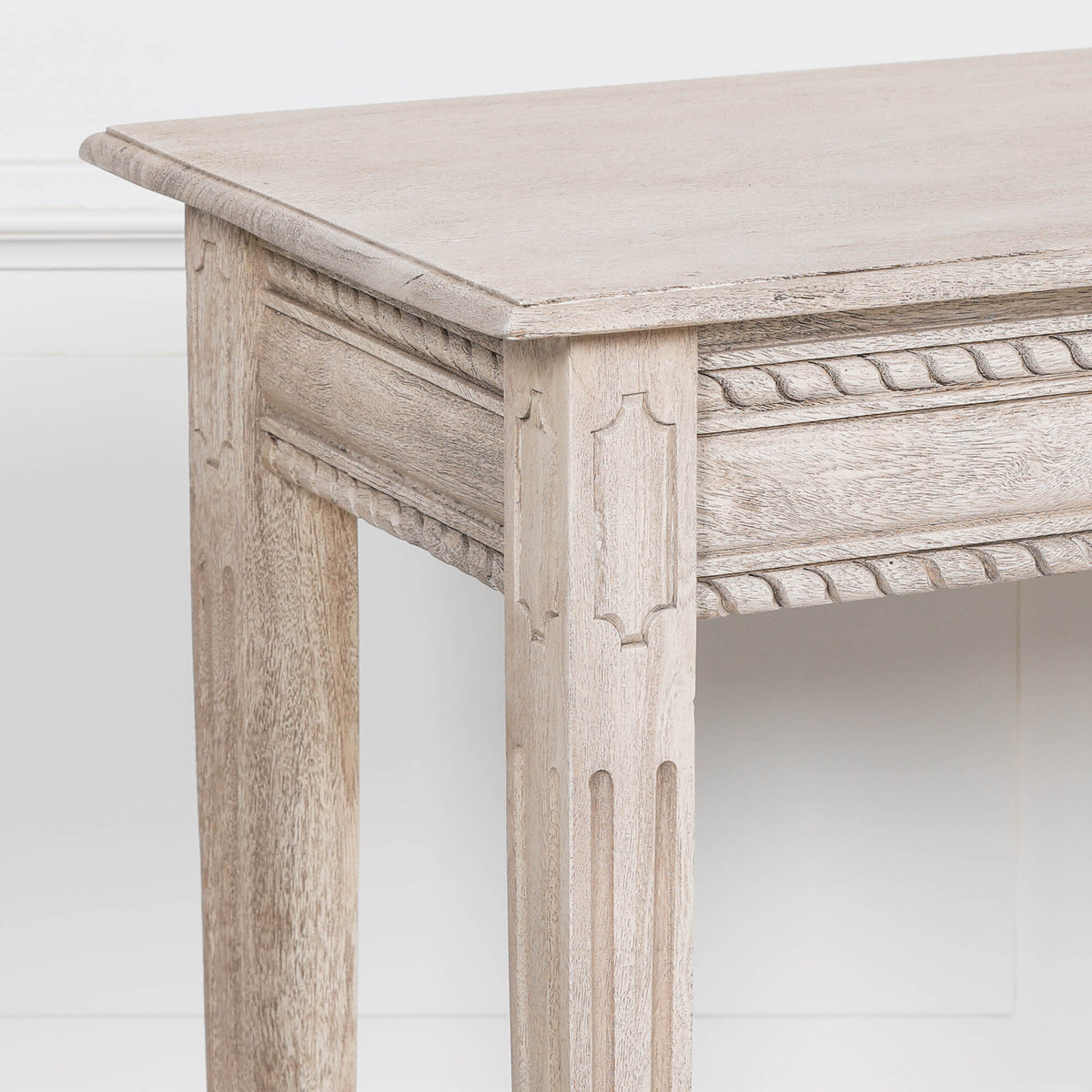 Kensington Carved Dressing Table – Acacia Wood