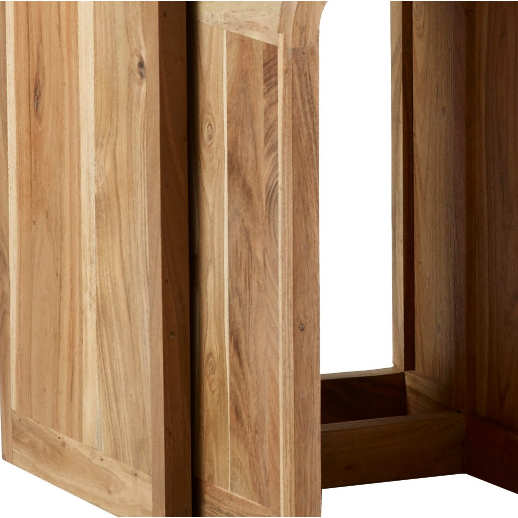Norleigh Nest of 2 Tables – Reclaimed Wood & Metal