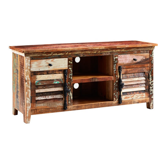 Origin Large TV Media Credenza – Reclaimed Wood