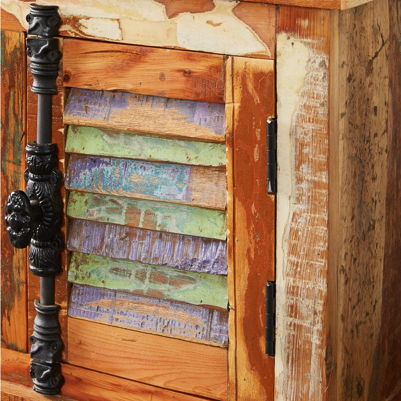 Origin Large TV Media Credenza – Reclaimed Wood