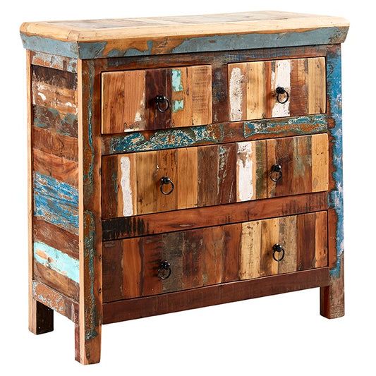 Origin 4 Drawer Chest – Reclaimed Wood
