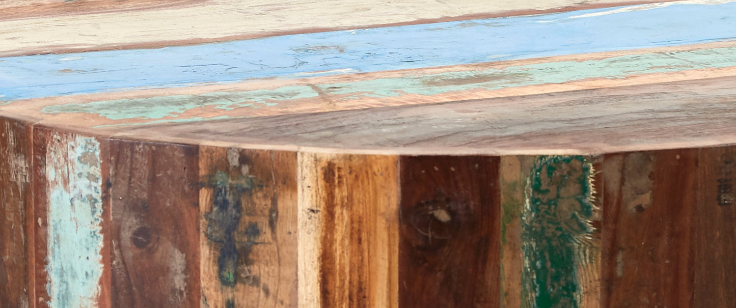 Origin Drum Coffee Table – Reclaimed Wood