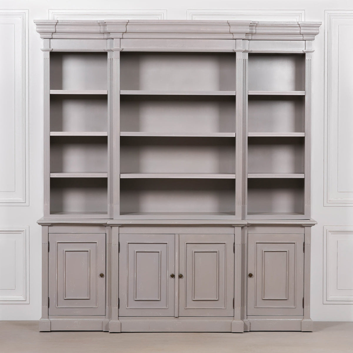 Hartwell Library Bookcase – Lightly Aged Finish