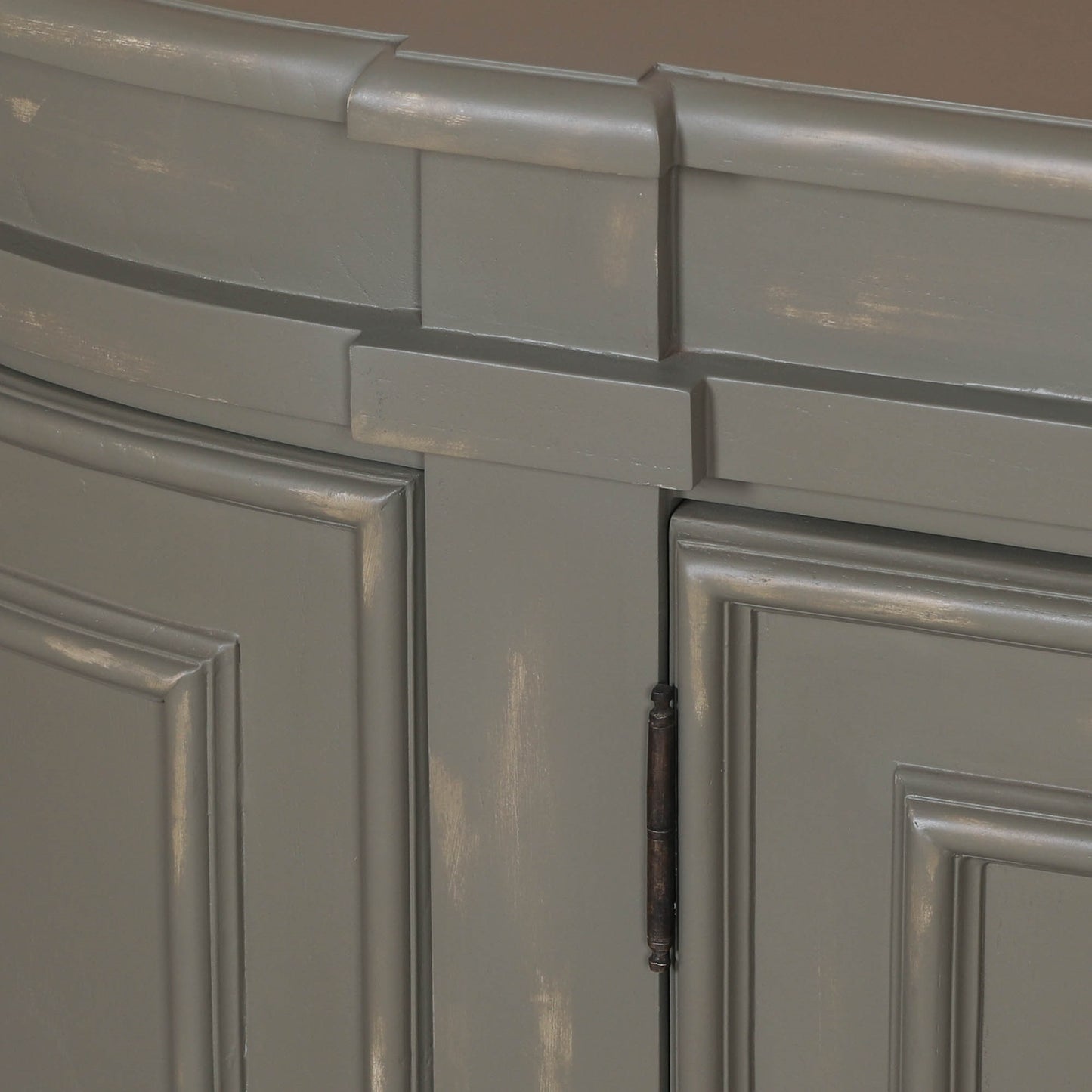 Chantilly Vintage Sideboard – Distressed Grey Mahogany
