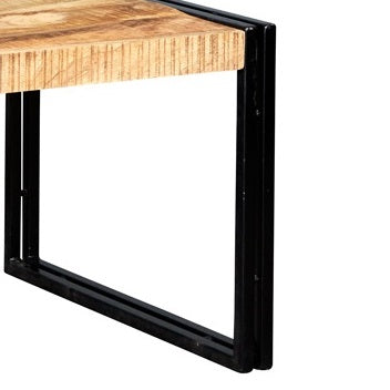 Millstone Large Coffee Table – Reclaimed Wood & Metal