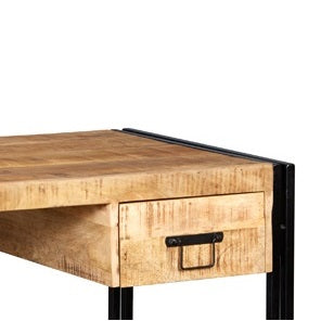 Millstone Desk – Reclaimed Wood & Metal