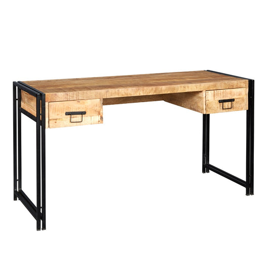 Millstone Desk – Reclaimed Wood & Metal