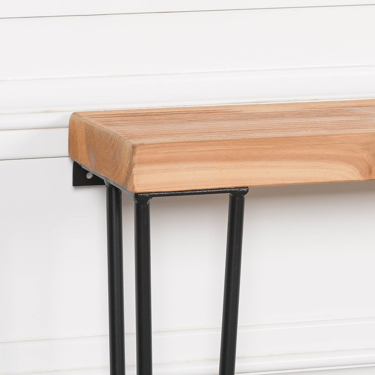 Harrow Hairpin Console Table – Rustic Pine