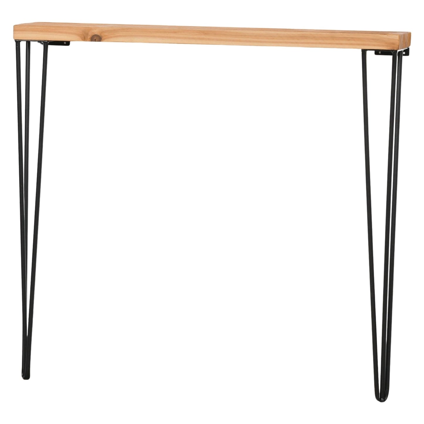 Harrow Hairpin Console Table – Rustic Pine
