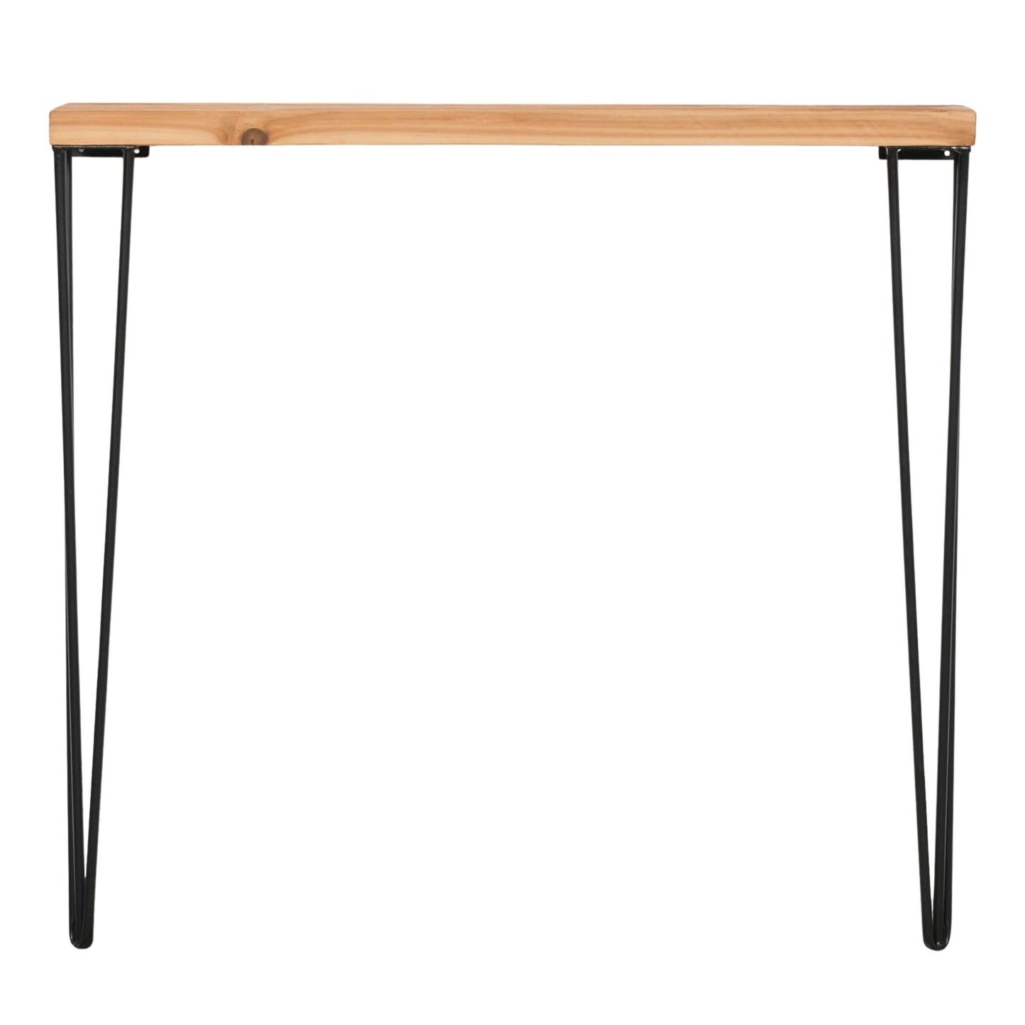 Harrow Hairpin Console Table – Rustic Pine