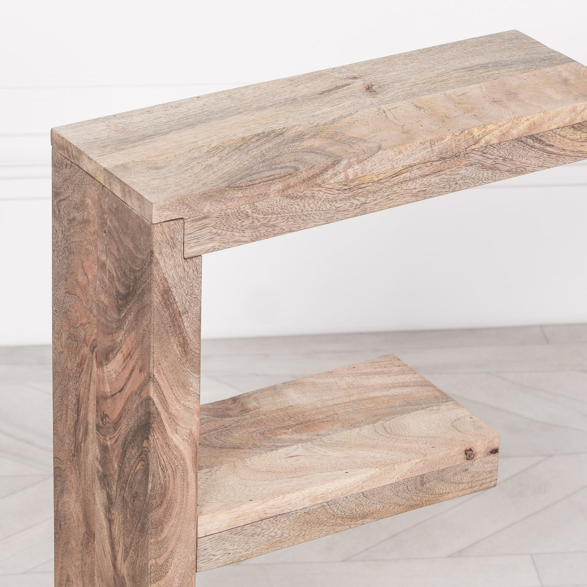 Keswick Mango Wood E-Shaped Side Table