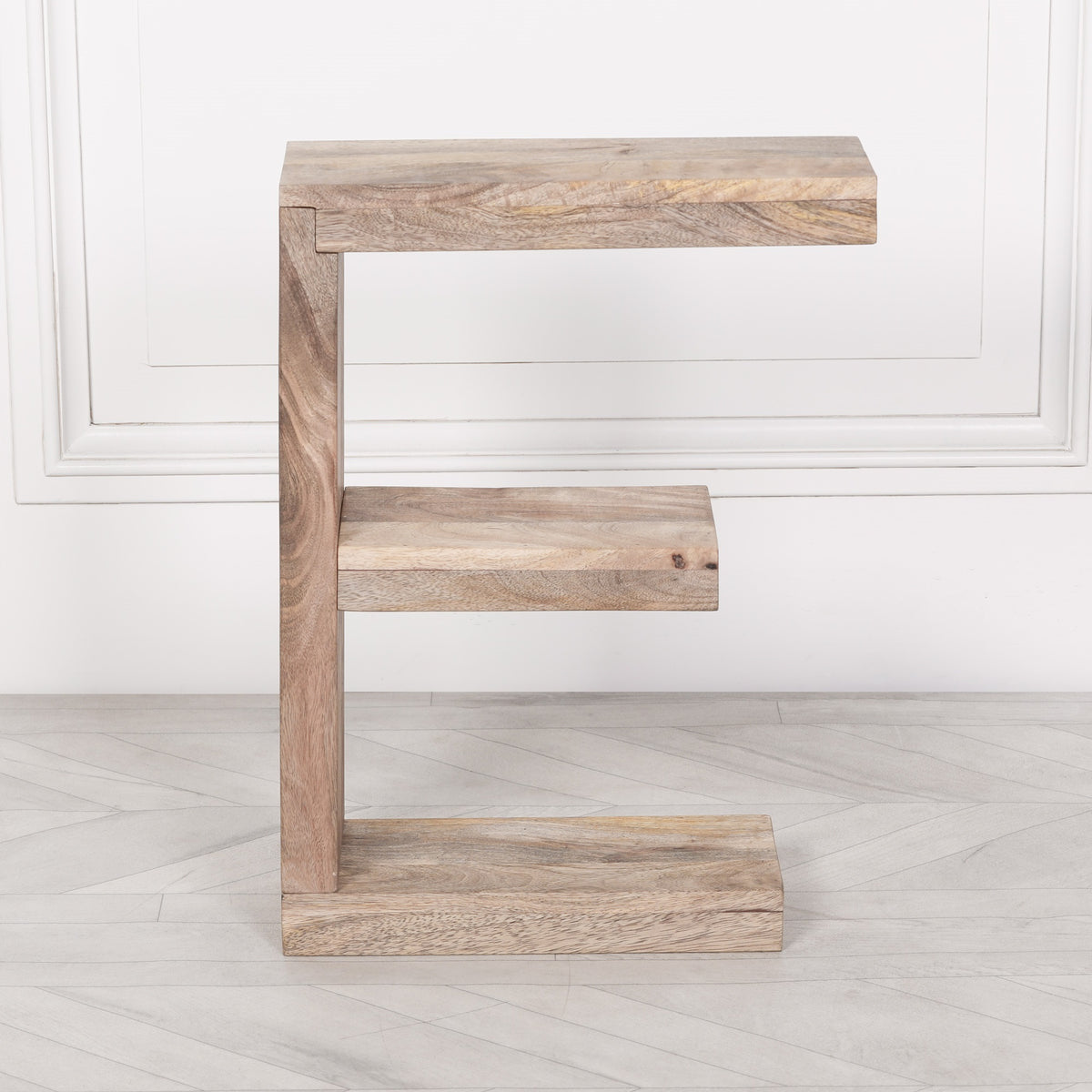 Keswick Mango Wood E-Shaped Side Table