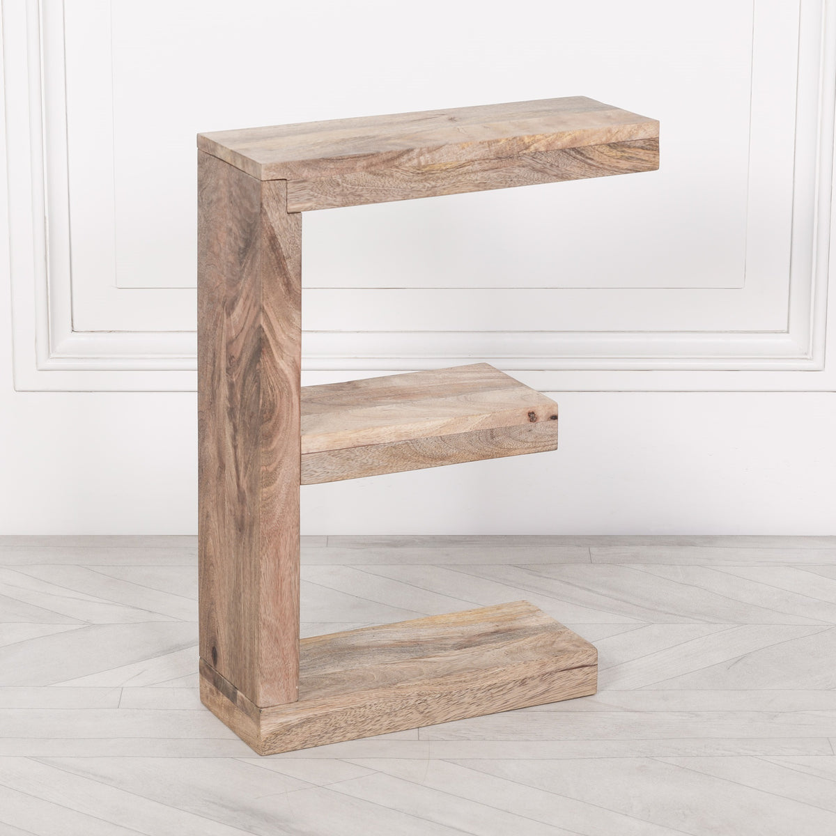 Keswick Mango Wood E-Shaped Side Table