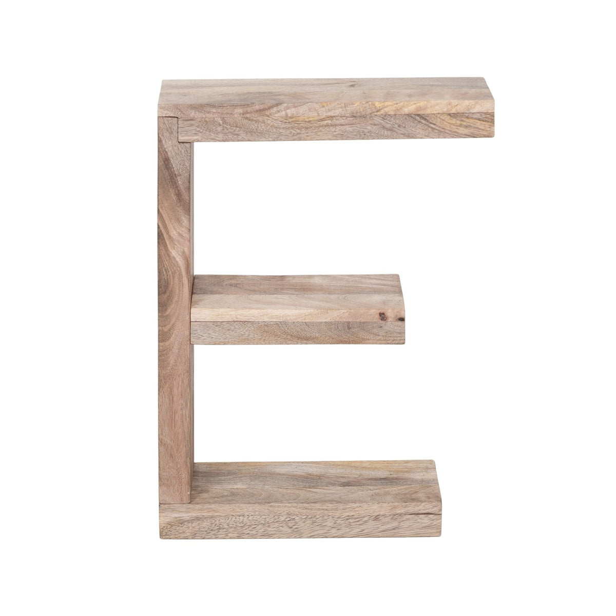 Keswick Mango Wood E-Shaped Side Table