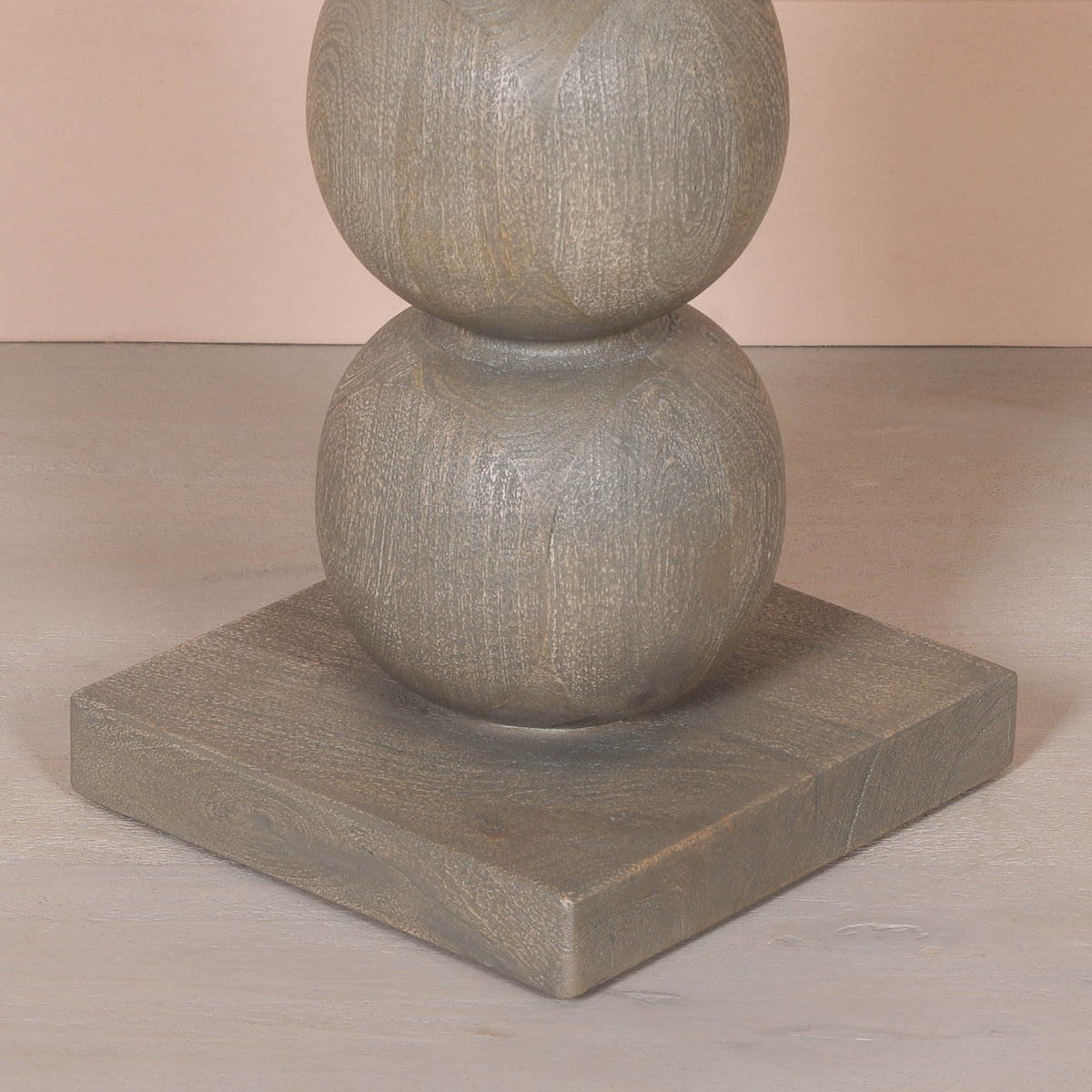 Elmsley Stacked Ball Mango Wood Side Table