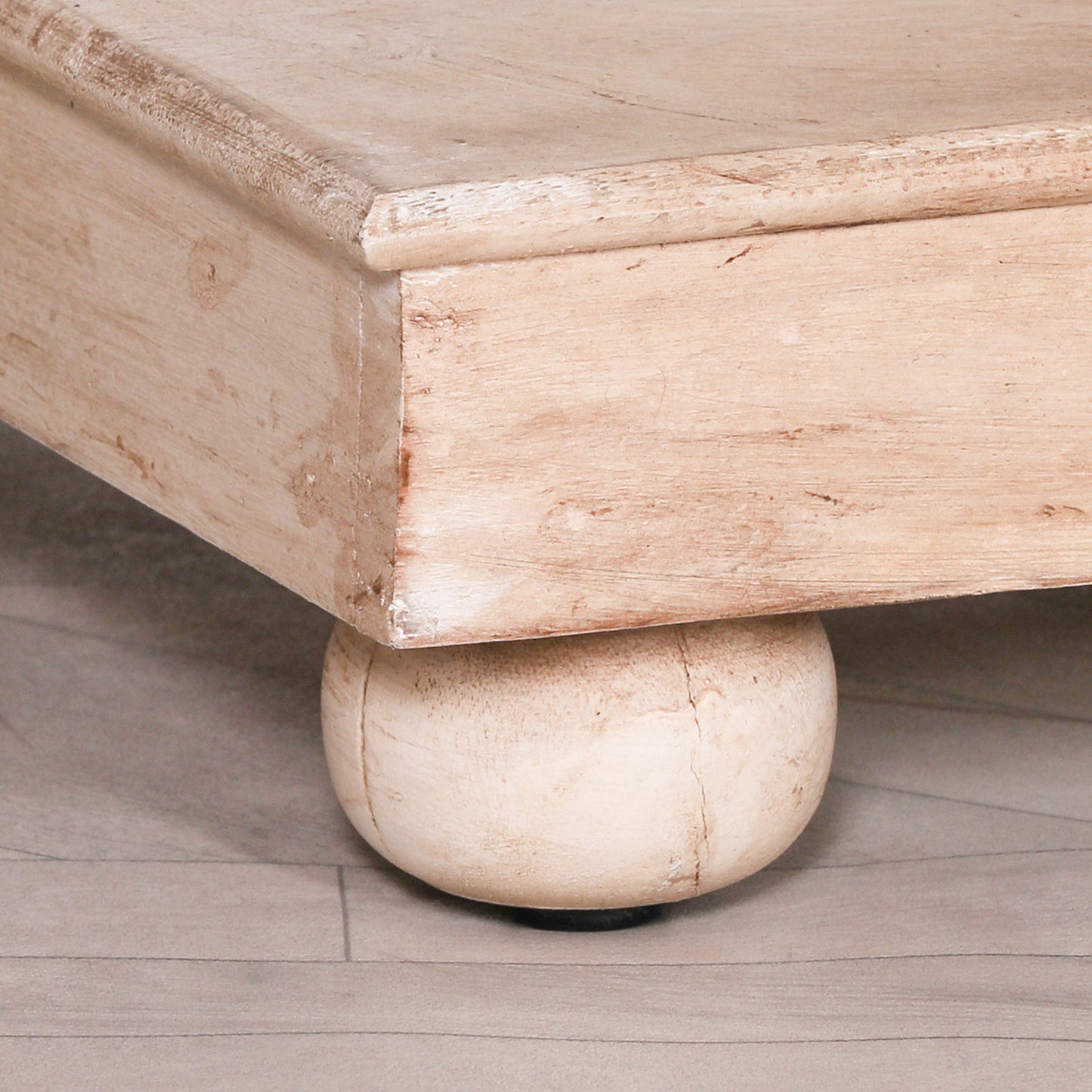 Manor Grand Console Table with Drawers – Natural Mango Wood