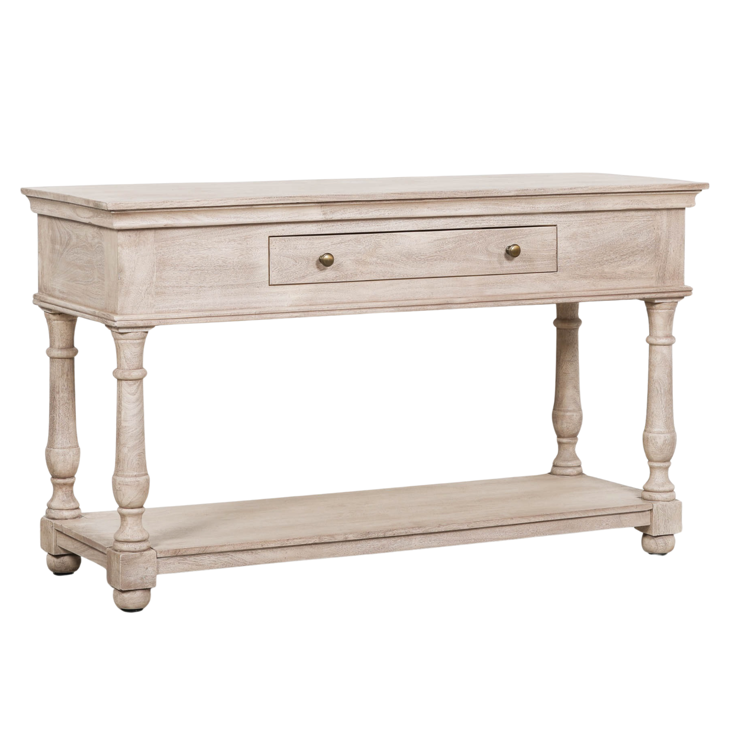 Heritage Console Table – Solid Acacia Wood