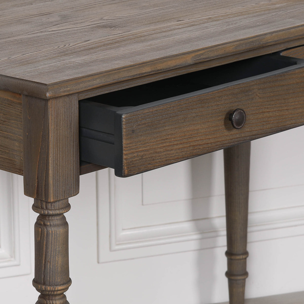 Rivington Rustic Pine Writing Desk & Console Table