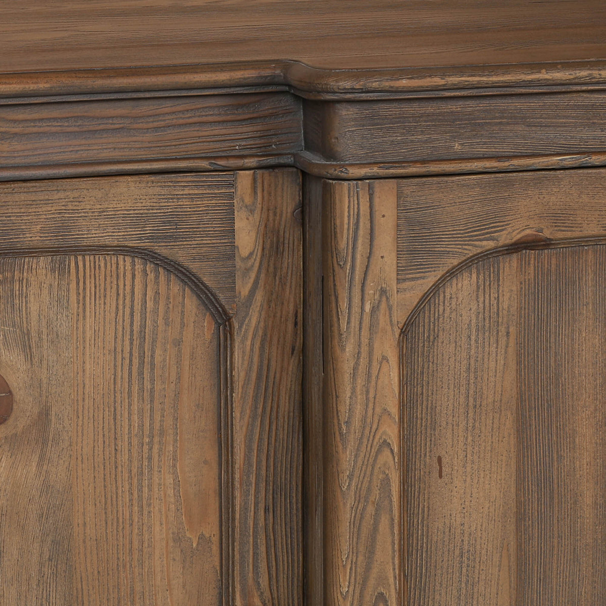 Rivington Rustic Pine Breakfront Sideboard