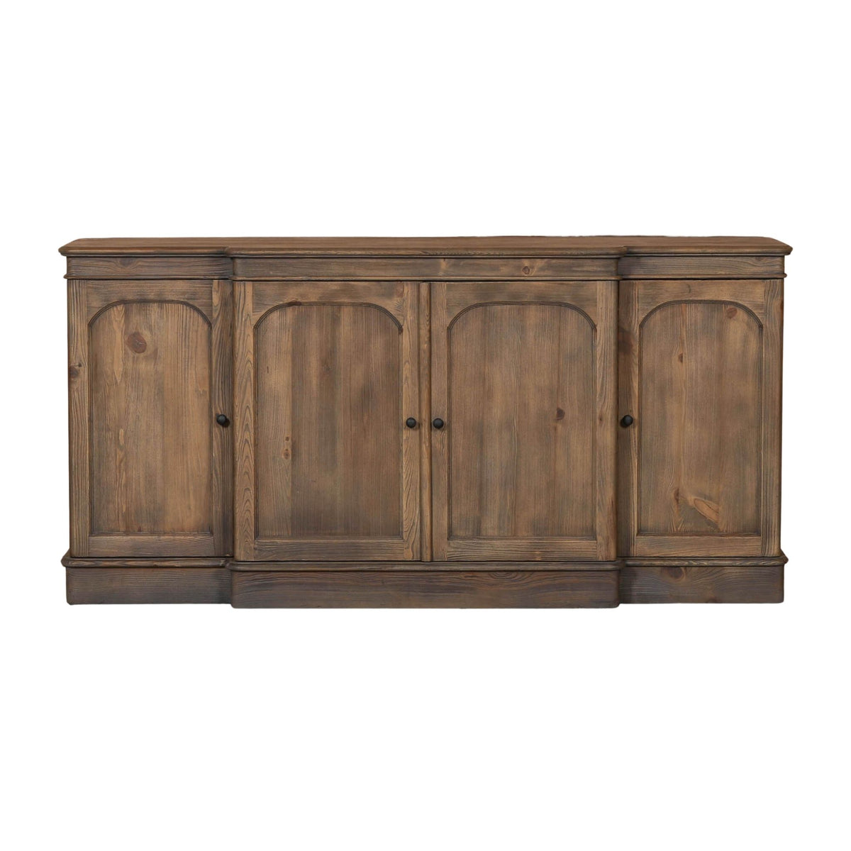 Rivington Rustic Pine Breakfront Sideboard