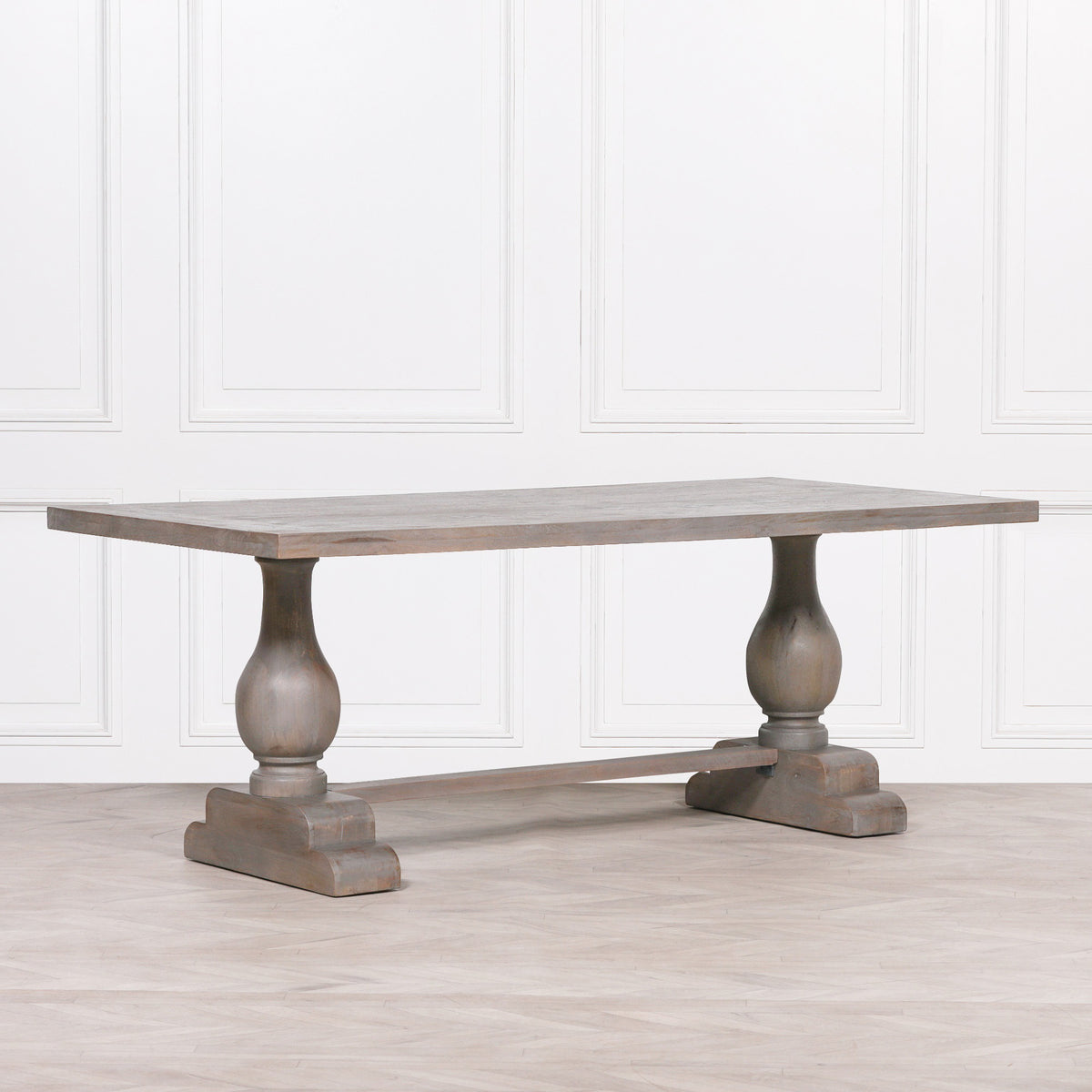 Bramley Rectangular Dining Table 210cm – Rustic Mango Wood