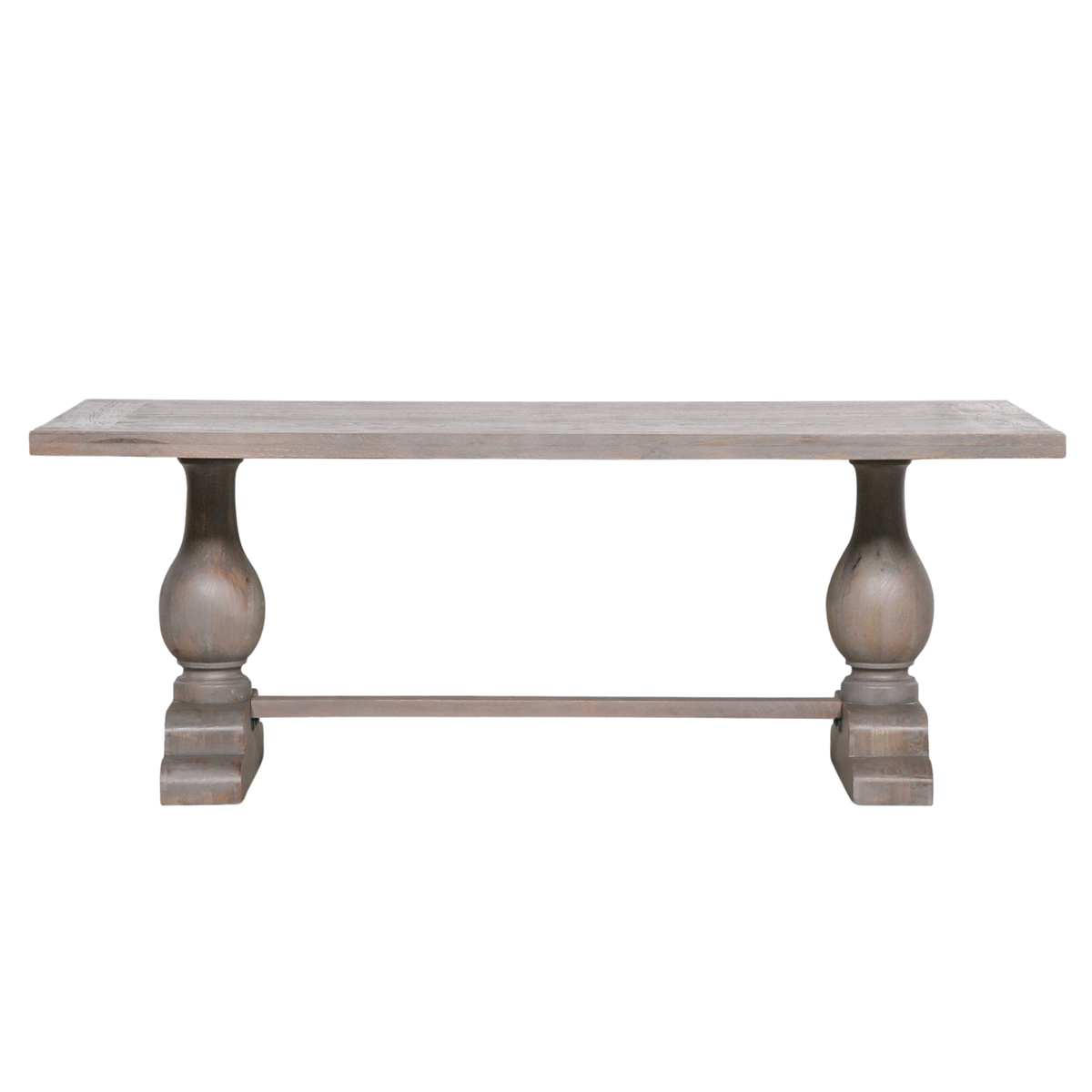 Bramley Rectangular Dining Table 210cm – Rustic Mango Wood