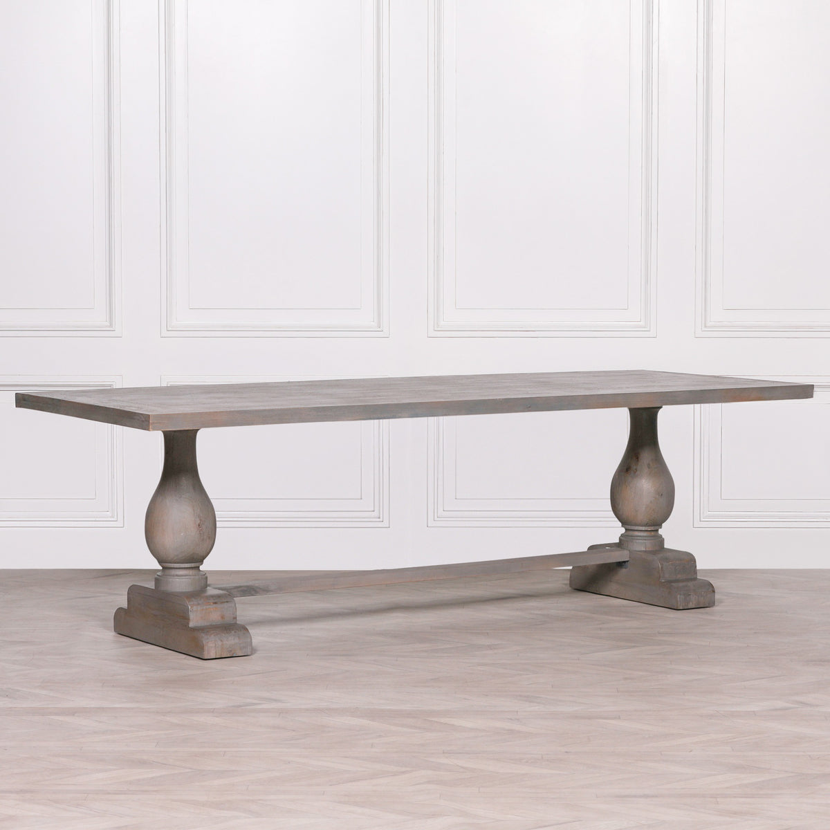 Bramley Rectangular Dining Table 260cm – Rustic Mango Wood