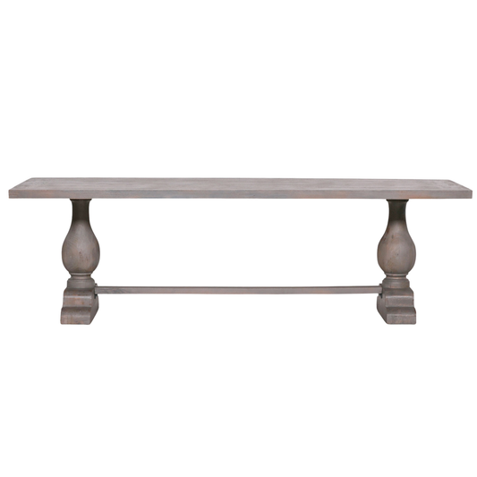Bramley Rectangular Dining Table 260cm – Rustic Mango Wood