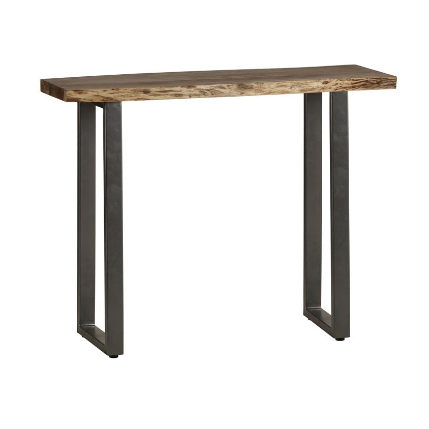 Thornmere Console Table – Live Edge Acacia Wood