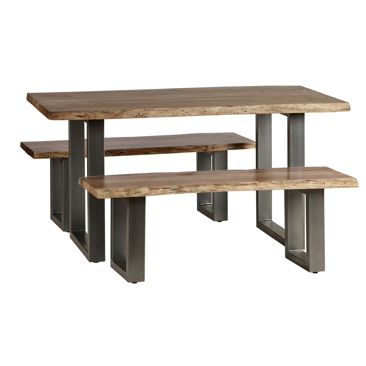 Thornmere Dining Table 1.5 M – Live Edge Acacia Wood