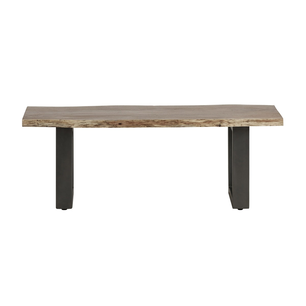Thornmere Medium Bench – Live Edge Acacia Wood