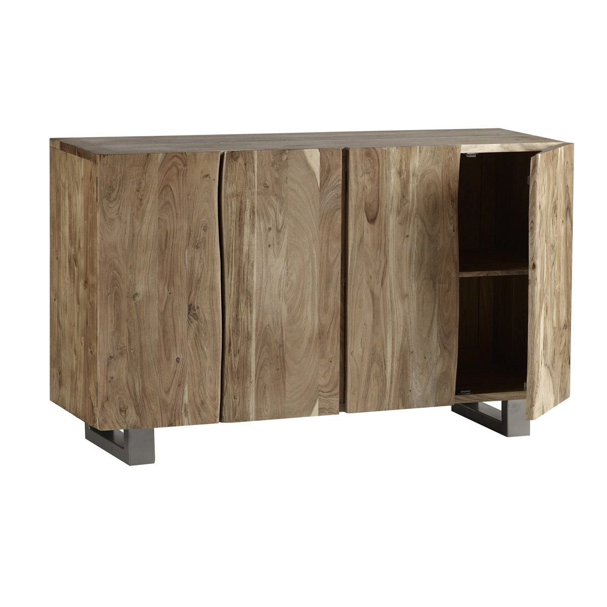 Thornmere Large Sideboard – Live Edge Acacia Wood