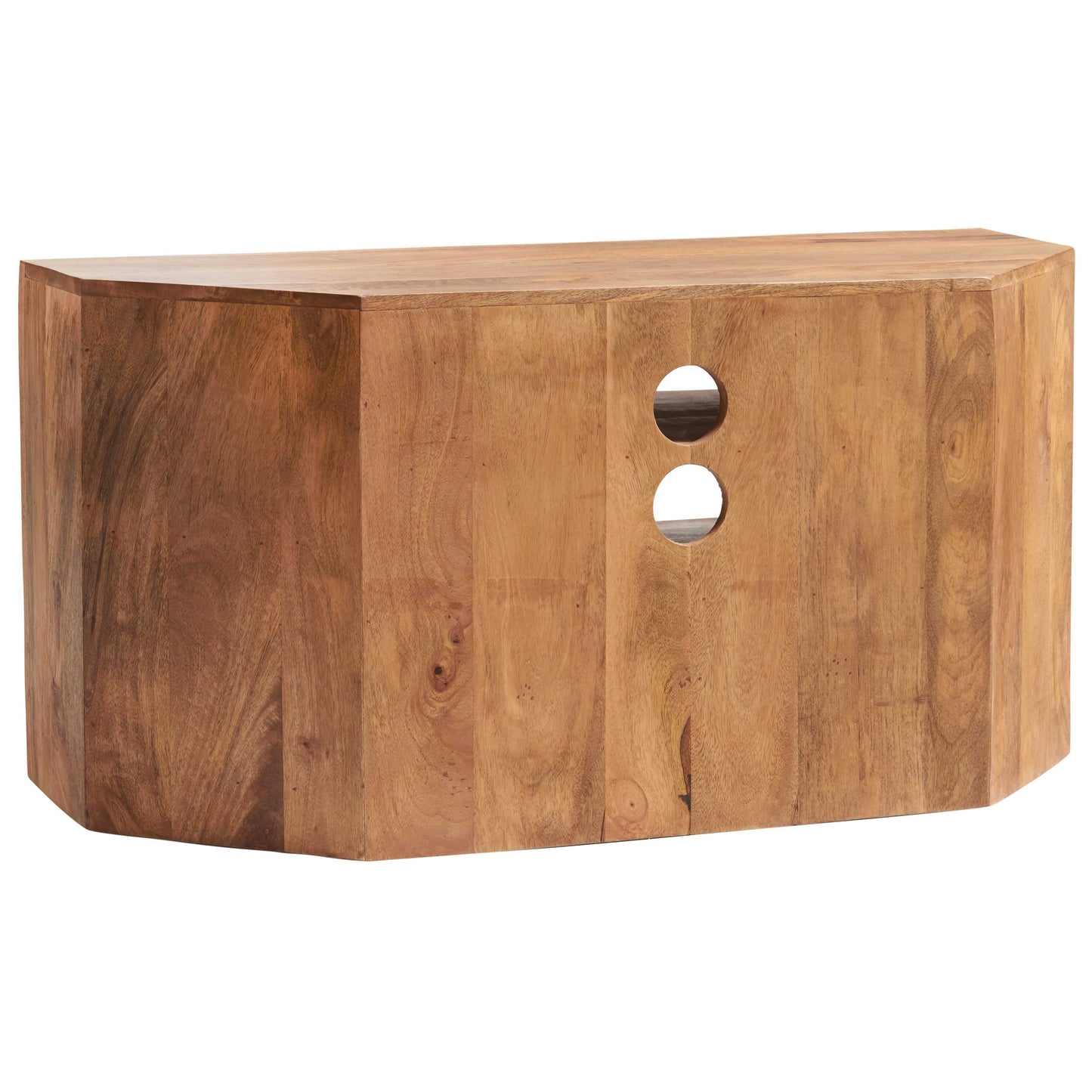 Amrai Corner TV Unit – Light Mango