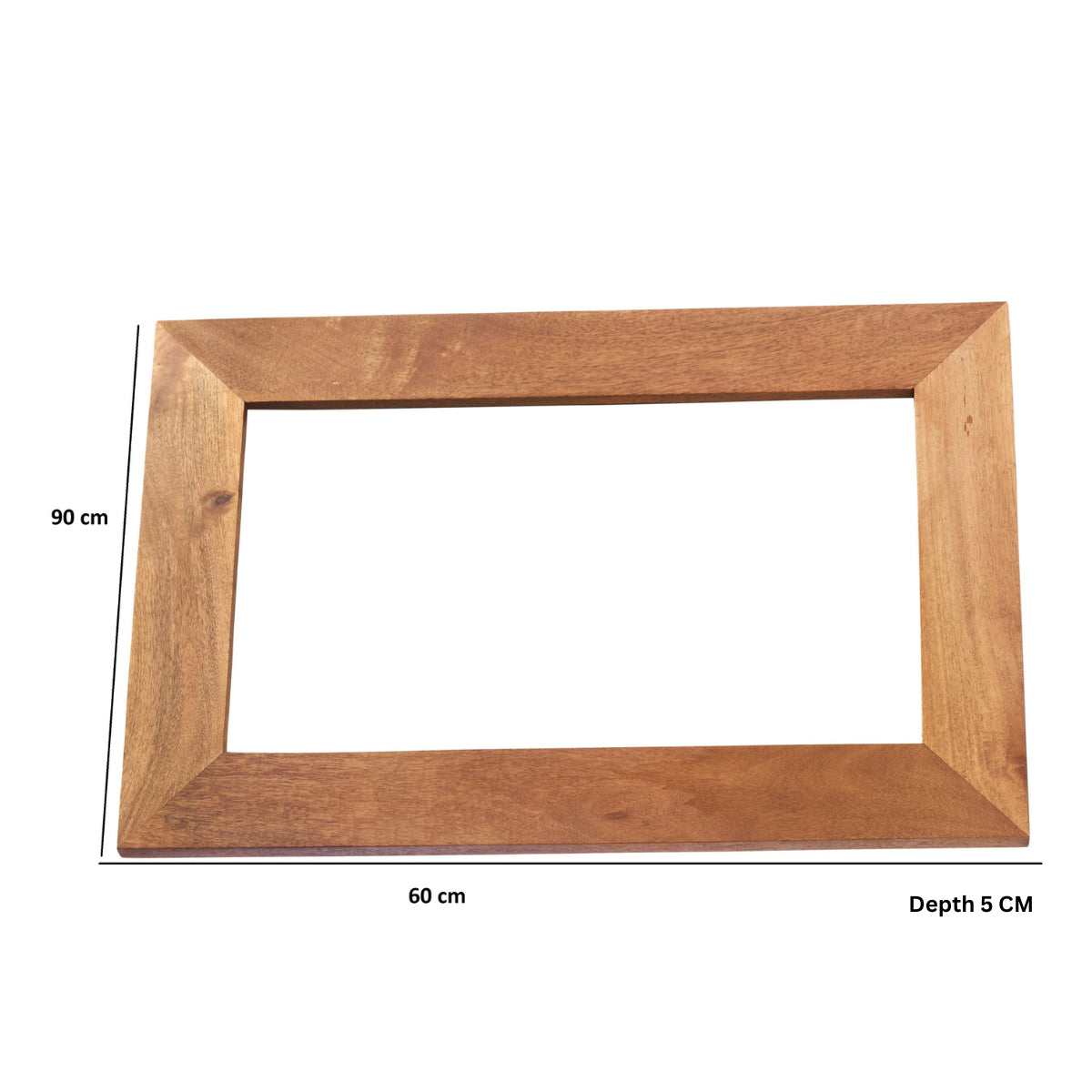Amrai Wall Mirror – Light Mango