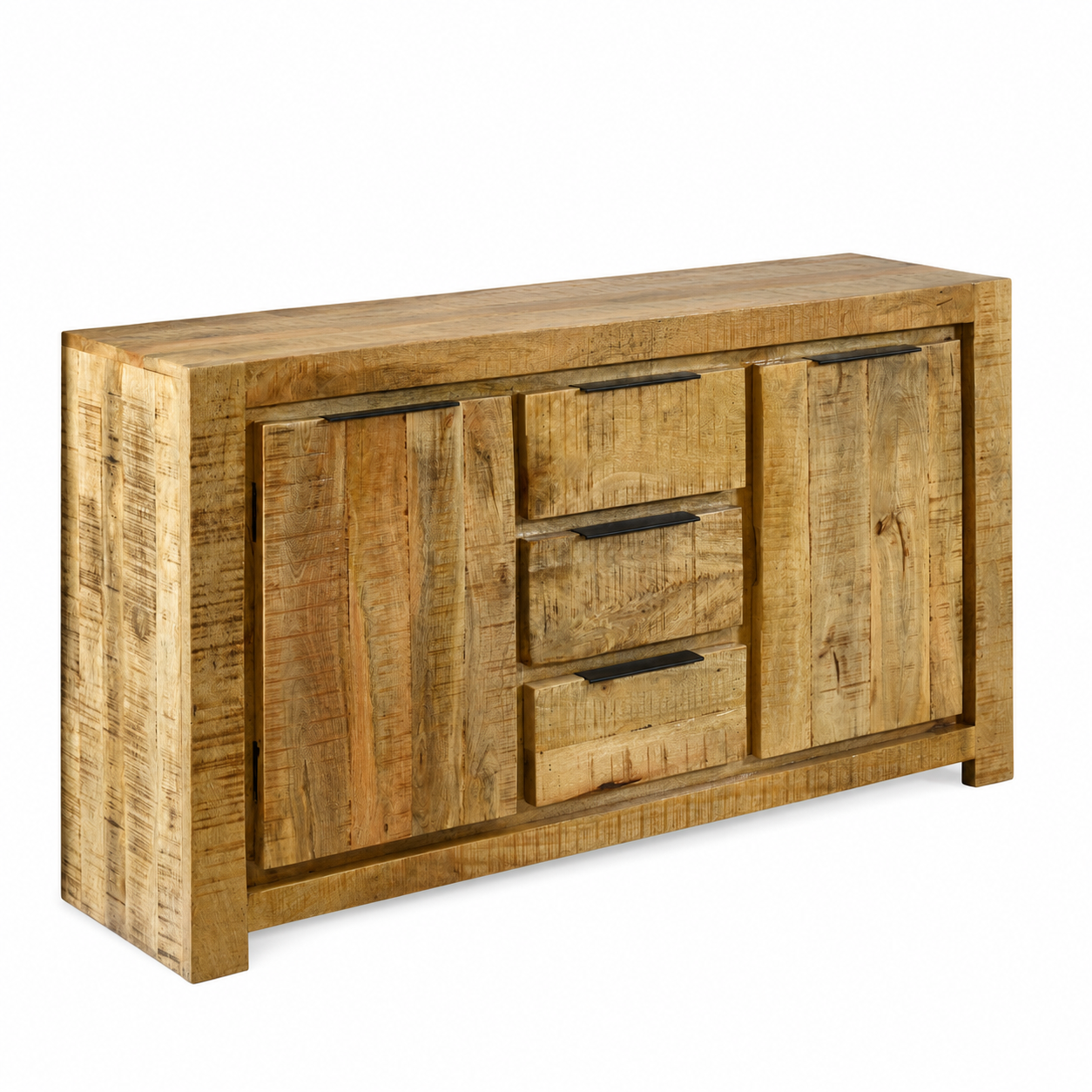 Sundara Large Sideboard – Solid Mango Wood