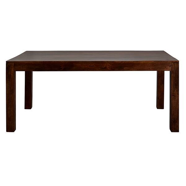 Amrai Large Dining Table – Dark Mango Wood